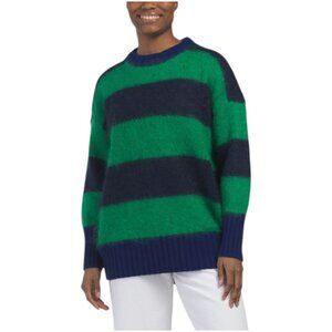 NO NAME Fuzzy Wuzzy Cashmere Crew Neck Pull Over Sweater
